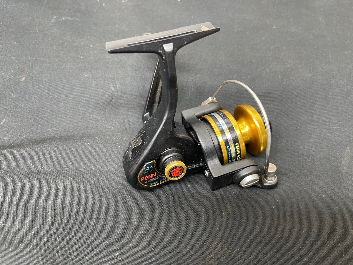 Penn 4200SS Works Good! Fresh Clean And Grease! | eBay