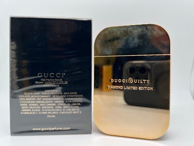 GUCCI GUILTY WOMEN DIAMOND LIMITED EDITION 2.5 oz / 75 ML Eau De