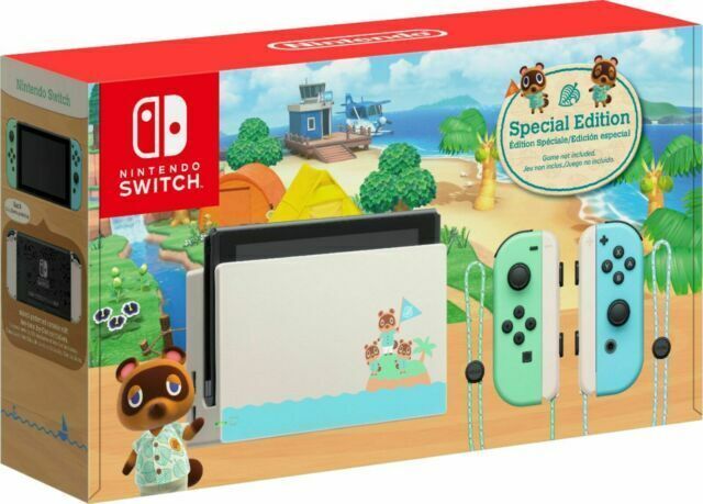 Nintendo Switch HAC-001(-01) Animal Crossing: New Horizon Special