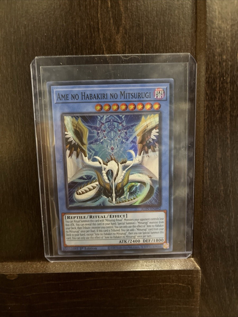 Ame no Habakiri no Mitsurugi - ALIN-EN092 - Near Mint NM - 1st Ed