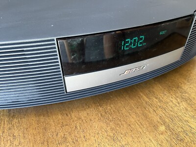 Bose Wave Radio II 2 AWR1B2 AM/FM Alarm Clock Stereo. With Adapter