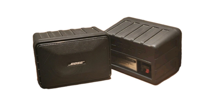 Bose Model 101 Music Monitor Indoor/Outdoor Speakers , Black Color