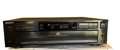 Sony CDP-C315 CD Changer 5 Compact Disc Player HiFi Stereo Vintage