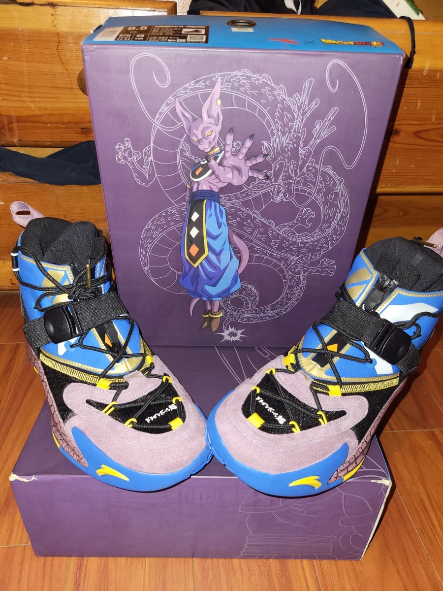ANTA x Dragon Ball Beerus Bash Sneakers Shoes Anime Manga Movie | eBay