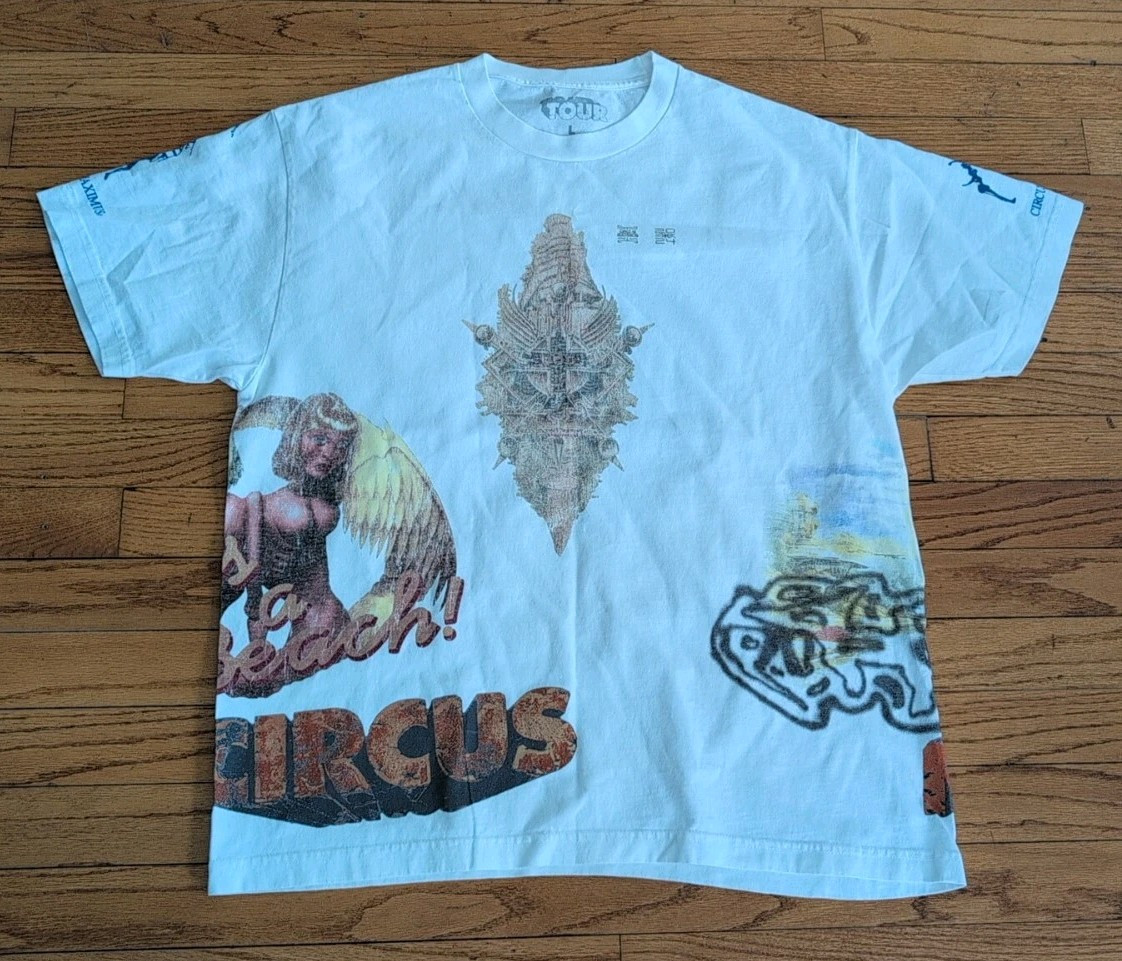 NEW Travis Scott - I Can See the Future - Circus Maximus Tour T