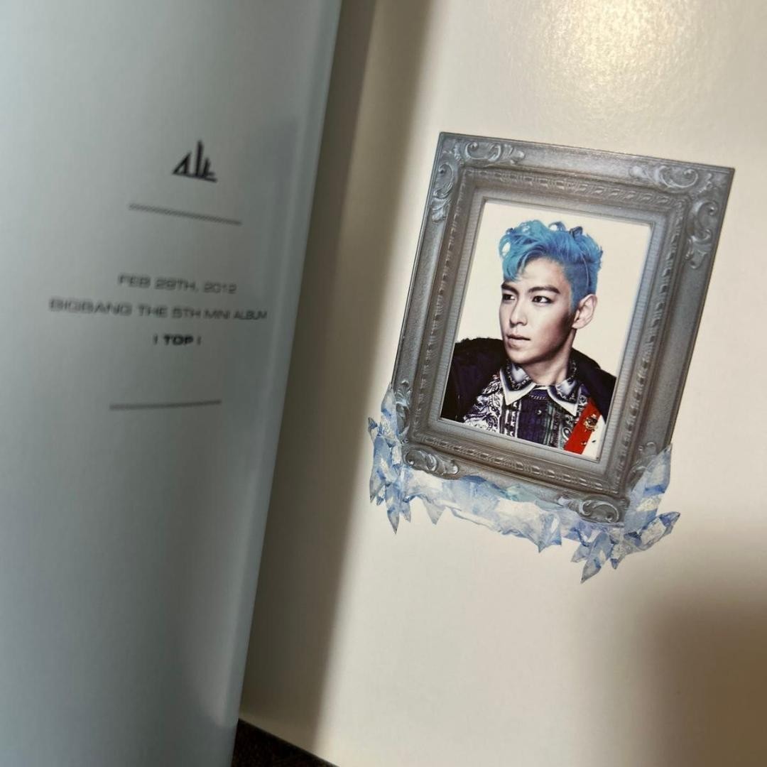 BIGBANG T.O.P ALIVE Album w/ Photocard 2012 K-pop Limited Ver