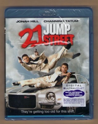 21 JUMP STREET new blu-ray CHANNING TATUM JONAH HILL BRIE LARSON