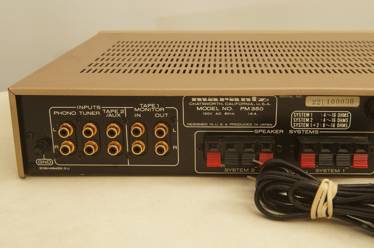 Marantz PM350 console stereo amplifier | eBay