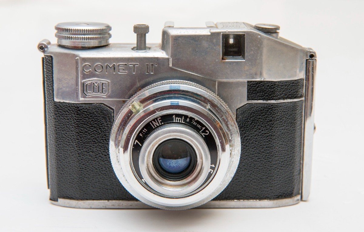 Comet II C.M.F. Bencini Milano Film Camera Made in Italy in 1950's