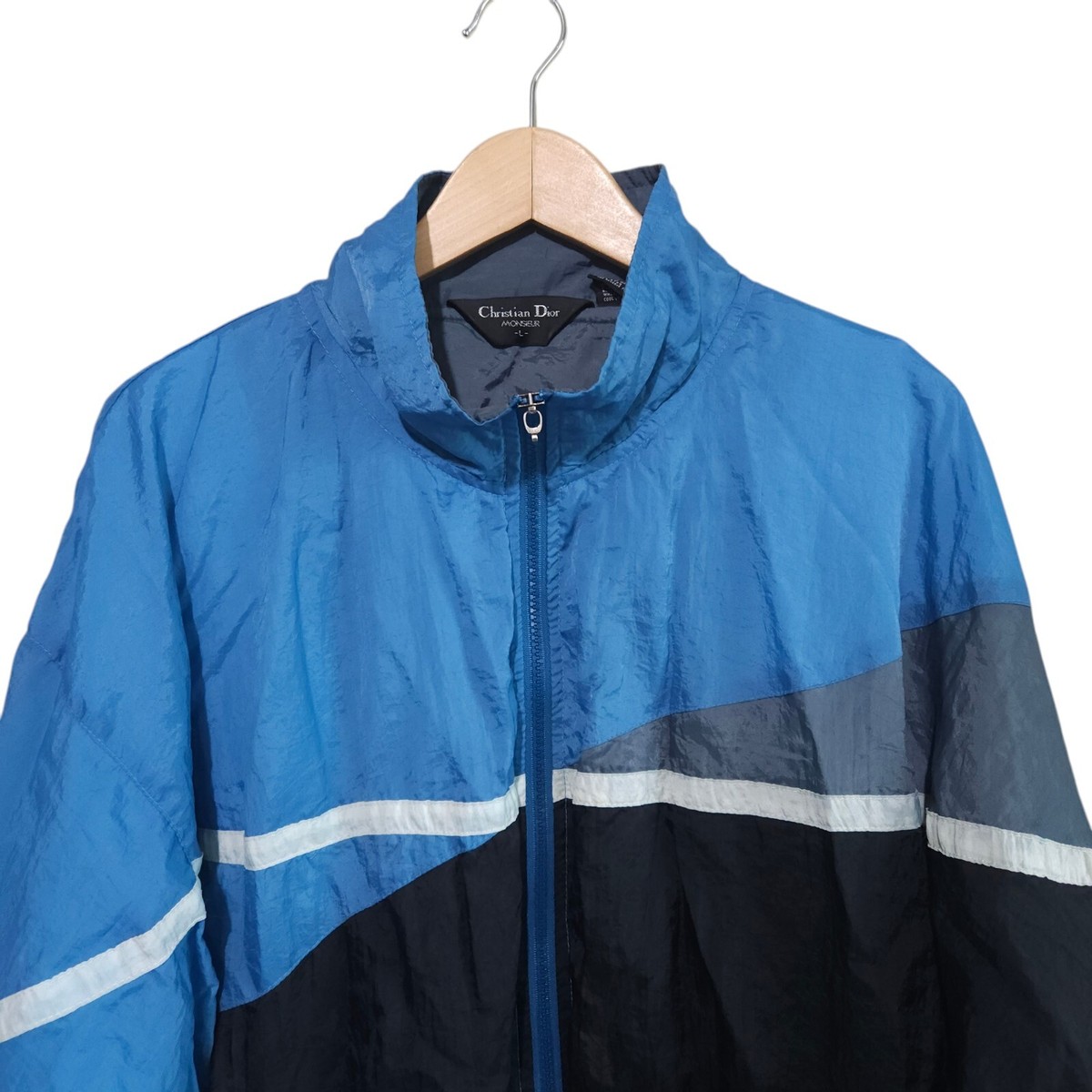 Vintage Christian Dior Monsieur Windbreaker Track Jacket Men's