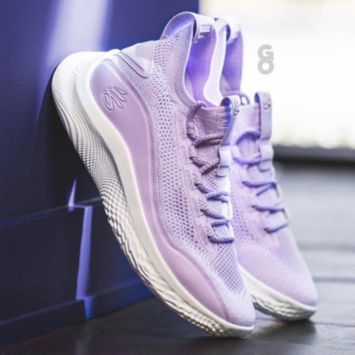 Under Armour Curry 8 Flow International Women's Day IWD Purple Men