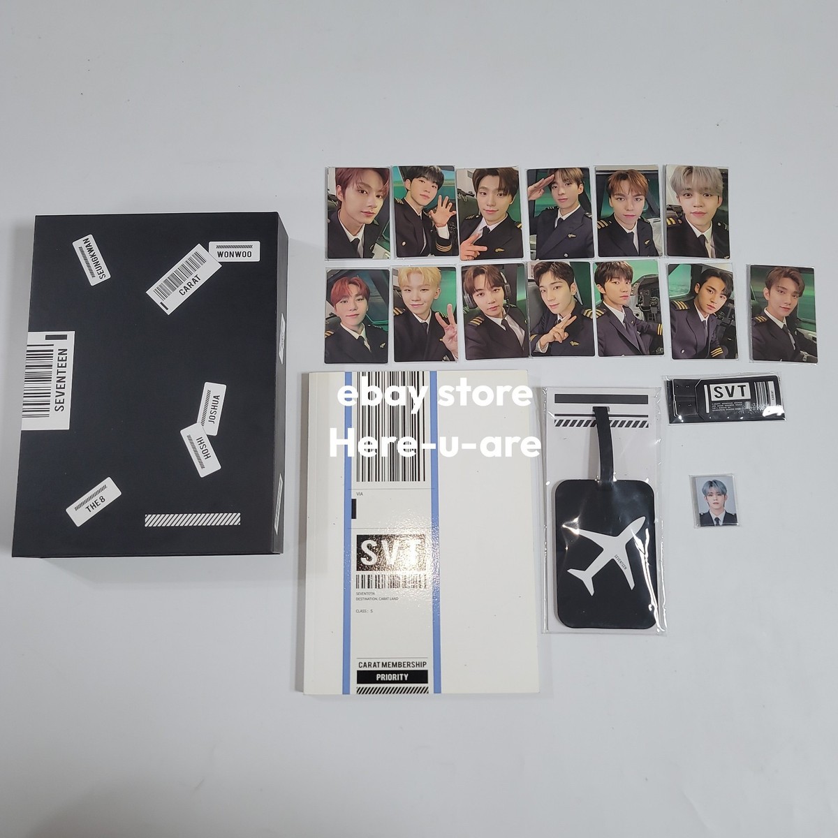 Seventeen 2020 Membership Kit all Photocard SVT 5th Fan club Carat