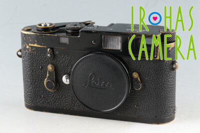 Leica Leitz M2 Black Paint 35mm Rangefinder Film Camera #47613 K
