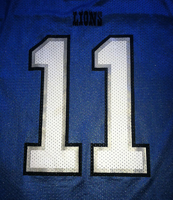 DETROIT LIONS # 11 R. WILLIAMS FOOTBALL JERSEY BY NFL PLAYERS