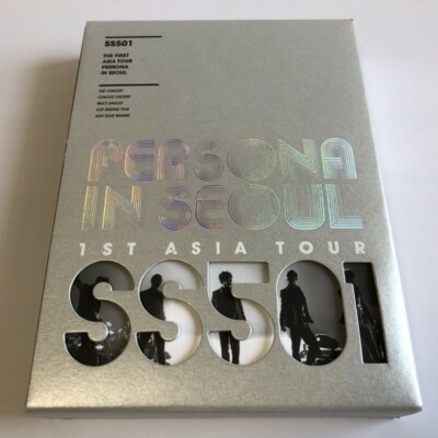 SS501 THE 1st ASIA TOUR PERSONA in SEOUL 3DVD BOOK JAPAN VER. | eBay