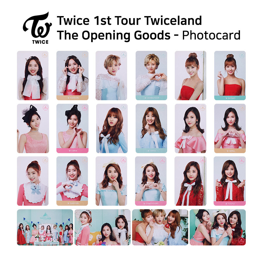 TWICE Twiceland The Opening Concert Korea Official Photocard | eBay