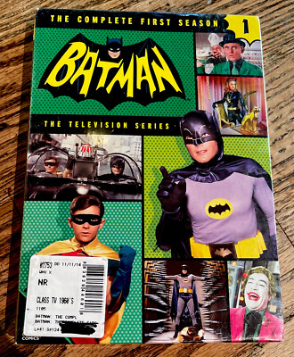 Batman: The Complete First TV Season 1966 Sealed DVD Adam West NEW