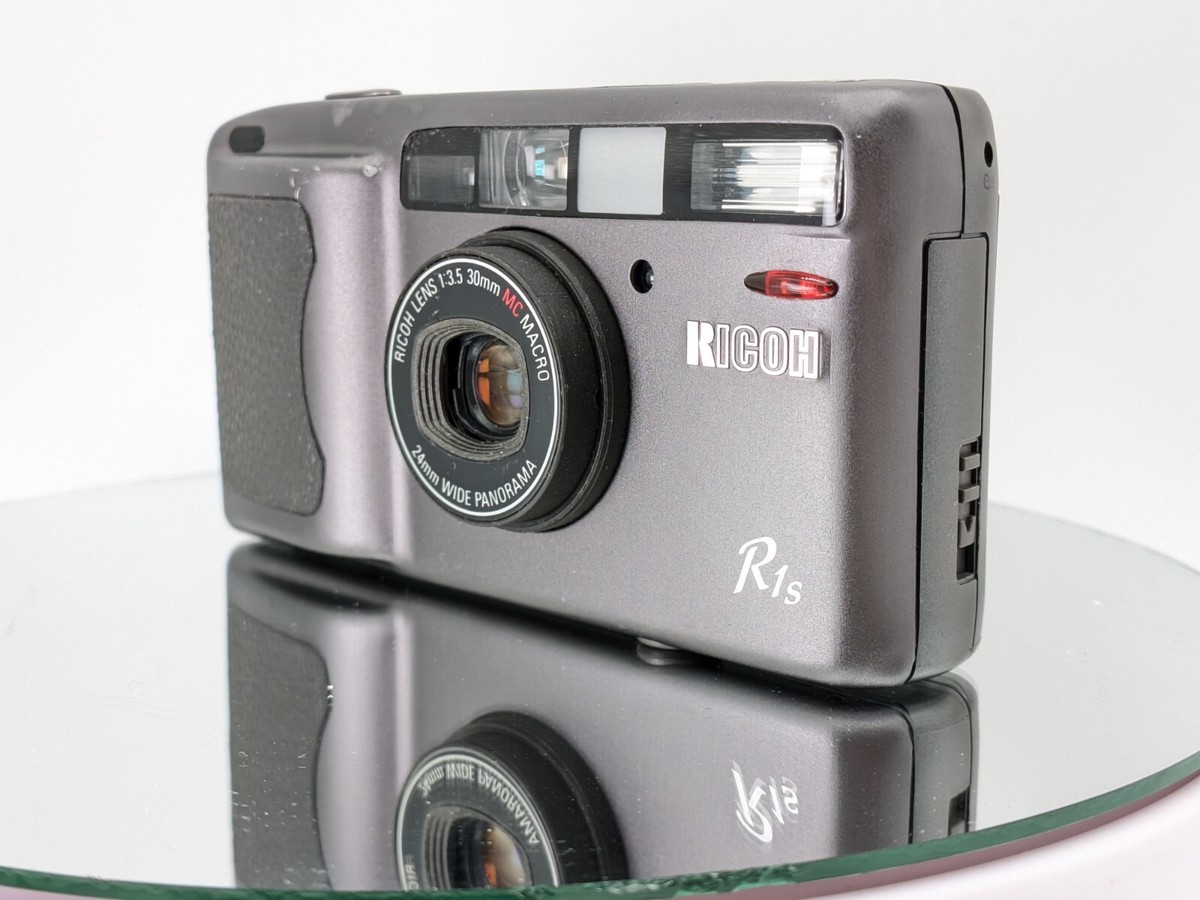 Ricoh R1s Gray Point & Shoot Film Camera JAPAN | eBay