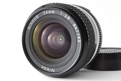 MINT】Nikon AI Nikkor 24mm f/2.8 Ai Wide Angle MF Lens from Japan