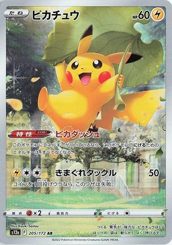 PSA 10 Pikachu AR 205/172 S12a VSTAR Universe Pokemon Card