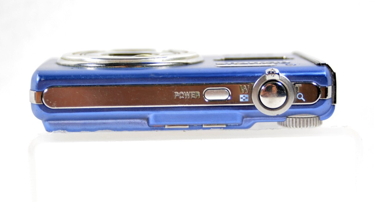 Olympus FE-330 8.0MP 5x Optical Zoom Digital Camera, Blue - Tested