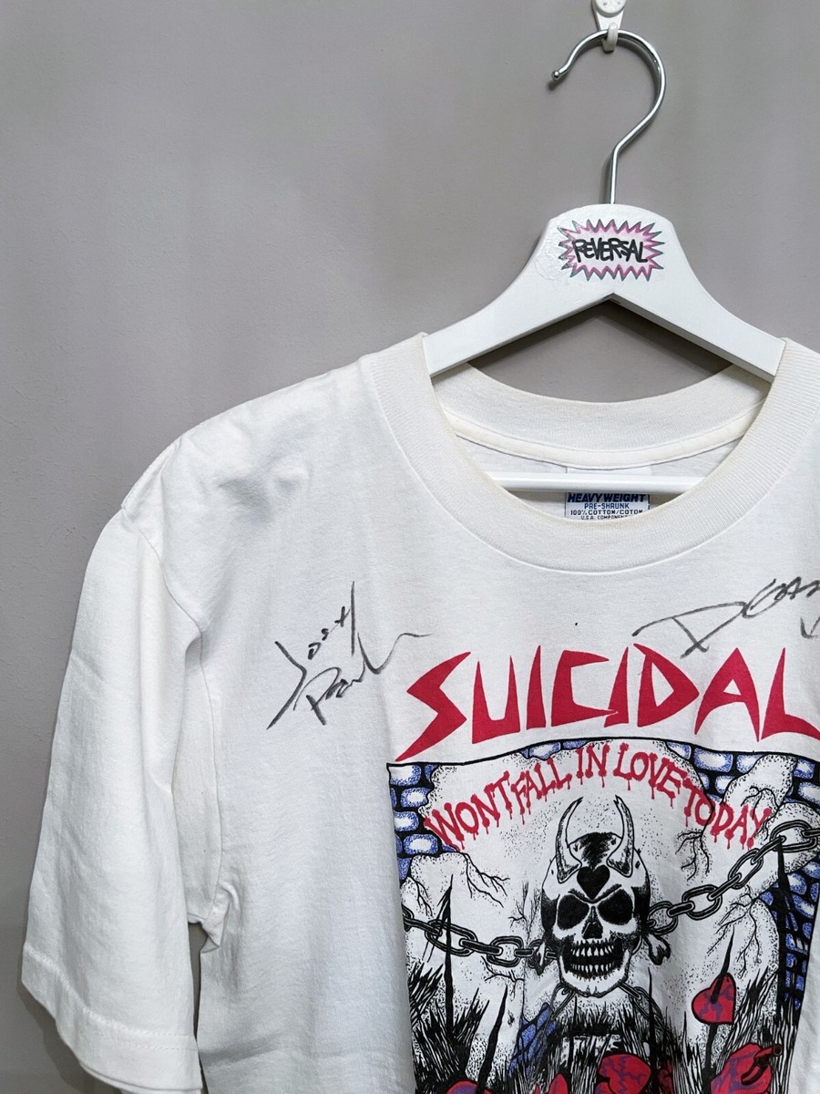 Suicidal Tendencies Tshirt SIGNED 1997 Vintage Rare 90s Punk Merch