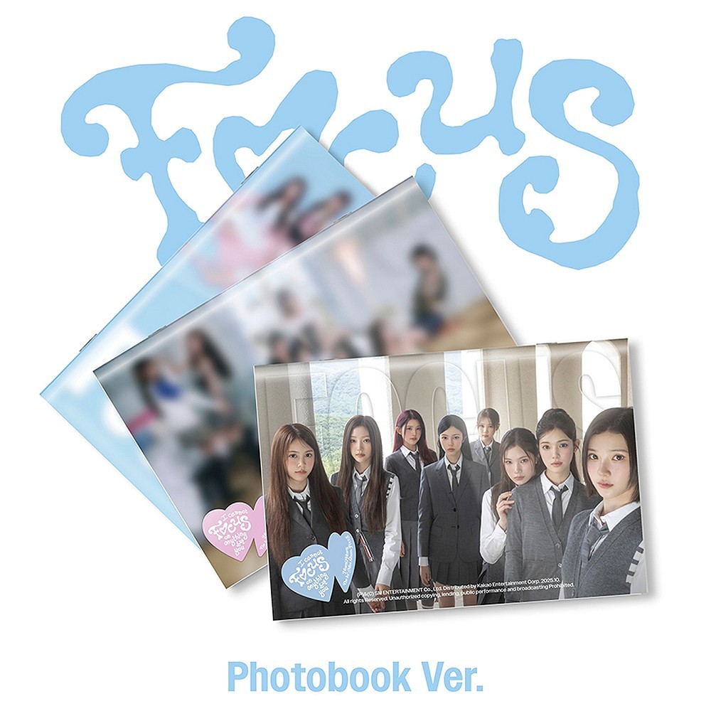 HEARTS2HEARTS FOCUS 1st Mini Album PHOTO BOOK Ver./CD+Book+Sticker