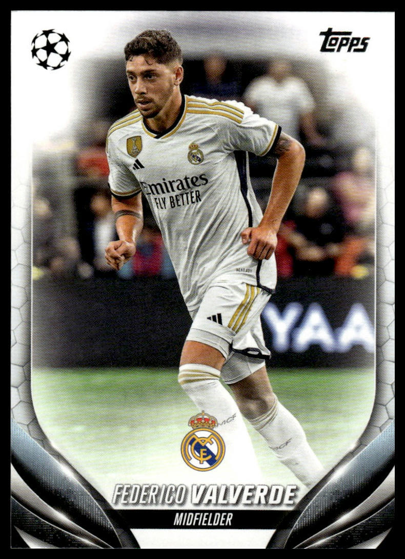 2023-24 Topps UEFA Club Competitions Federico Valverde #99 | eBay