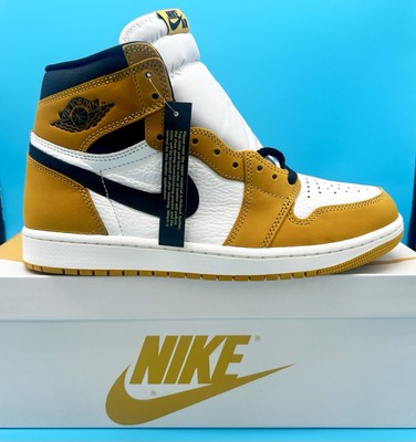 Air Jordan 1 Retro High OG 'Yellow Ochre' DZ5485 701 Size 9.5M