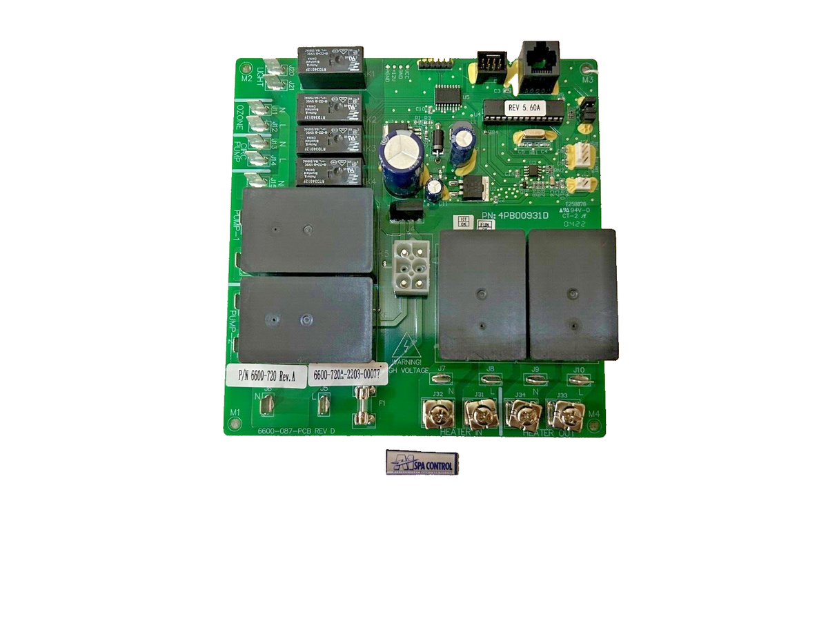 Sundance® /Jacuzzi® Spa Circuit Board 6600-720 | eBay