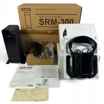 STAX SRS-3000 SR-202 & SRM-300 Earspeakers Very Good from JP | eBay