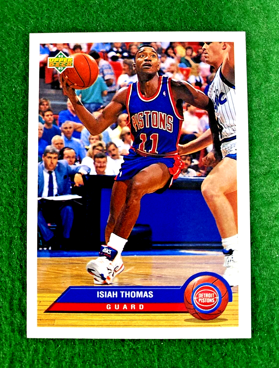 1993 Upper Deck #P12 SP Mcdonald's Isaiah Thomas Detroit Pistons