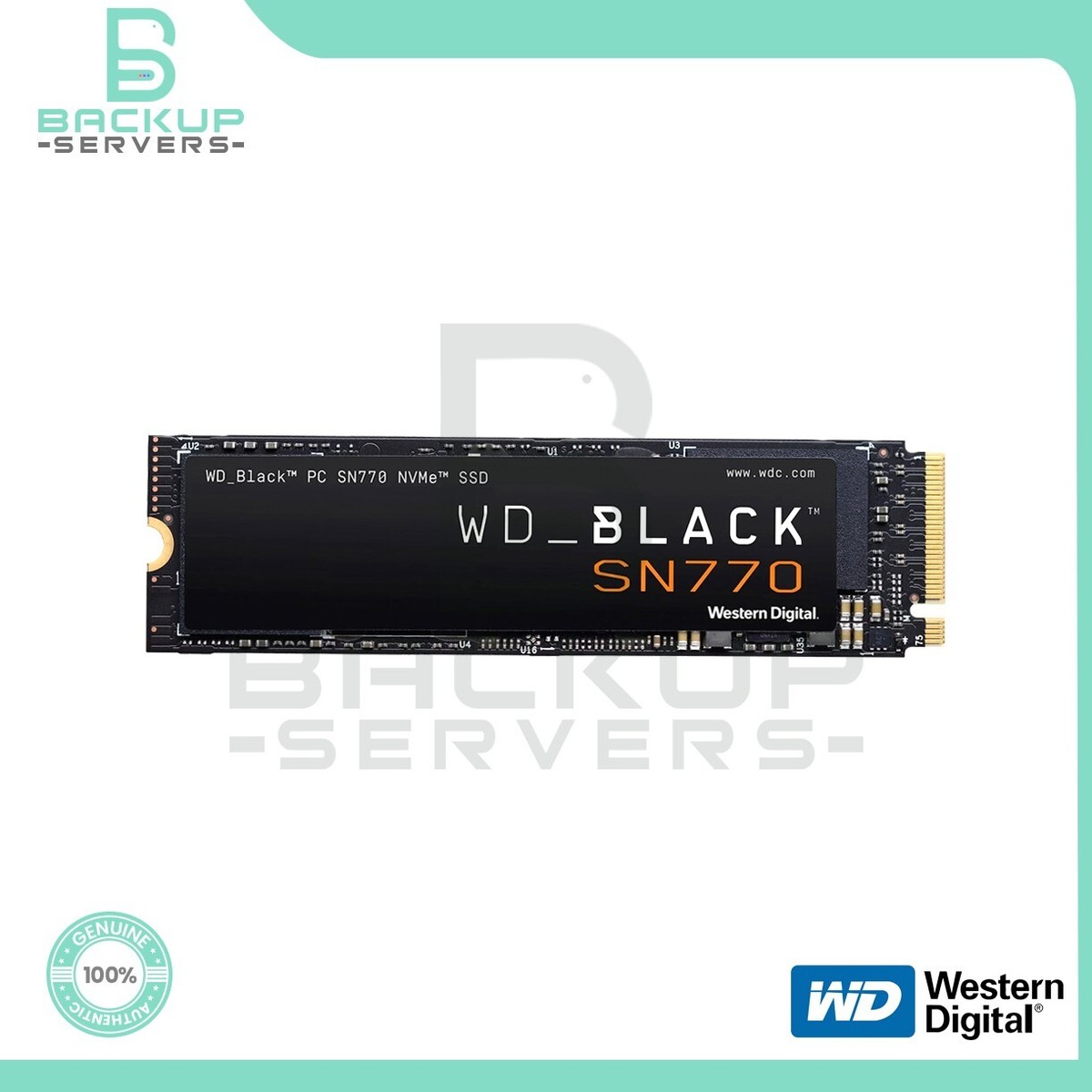 WDS200T3X0E Western Digital Black SN770 2TB PCI-e 4.0 NVMe M.2