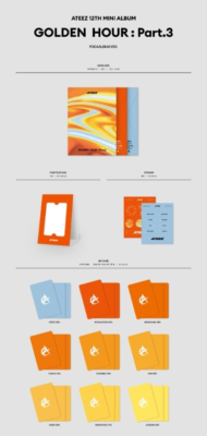 ATEEZ GOLDEN HOUR : Part.3 12th Mini Album POCA Album Ver | eBay
