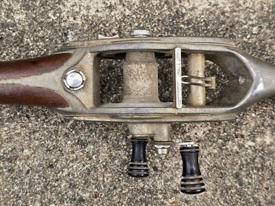 Hurd Super Caster Vintage Fishing Rod/Reel 45” Walnut Grips | eBay