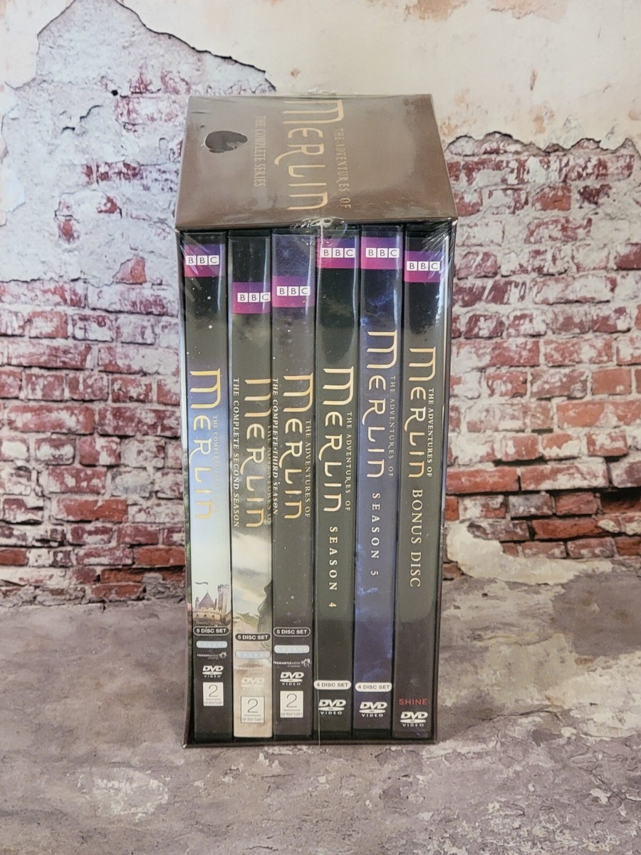 The Adventures of MERLIN: The Complete Series DVD 24 Disc Set