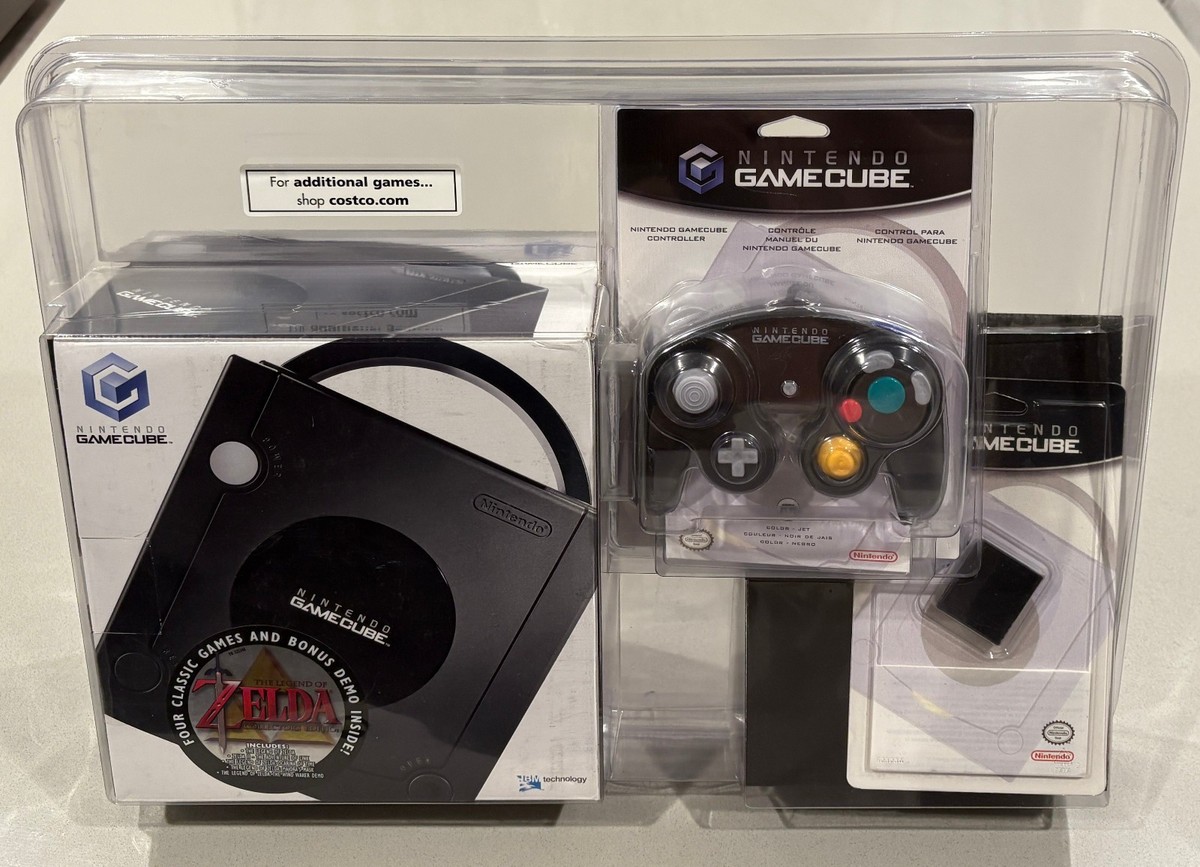 Nintendo GameCube Console Zelda Collectors Edition Blister Bundle