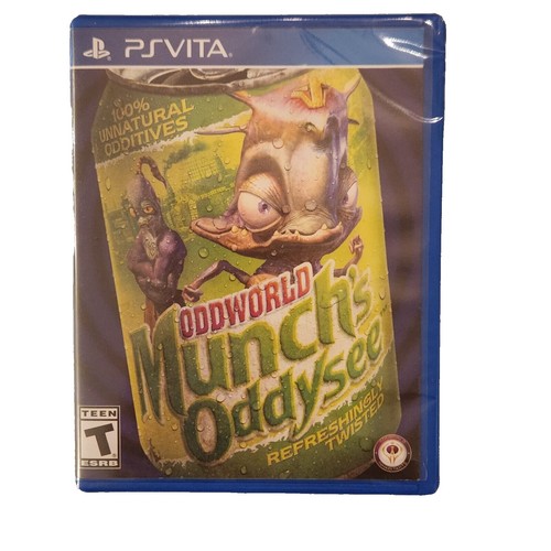 Oddworld Abe's Oddysee New N Tasty Playstation Vita Brand NEW
