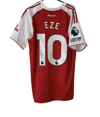 Eberechi Eze Signed Arsenal 25/26 Home shirt | eBay