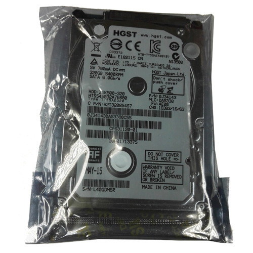 HGST 320GB HTS545032A7E680 5400RPM 6Gbs SATA 2.5