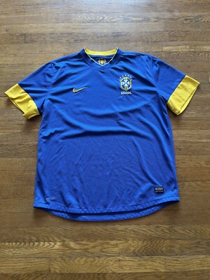 Nike Brazil 2012-13 Soccer Jersey World Cup Futbol Kit XXL | eBay