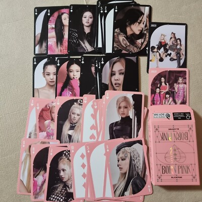 BLACK PINK 2022 WORLD TOUR CONCERT OFFICIAL GOODS PLAYING CARD V2