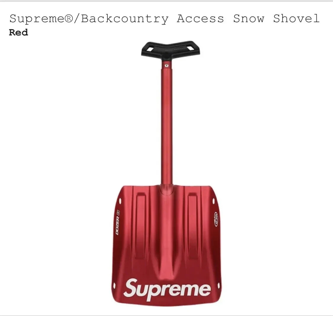 Supreme Backcountry Access Snow Shovel Red - FW22 - BRAND NEW | eBay