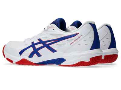 Asics Volleyball Shoes GEL-ROCKET 11 White/Asics Blue 1073A065.105