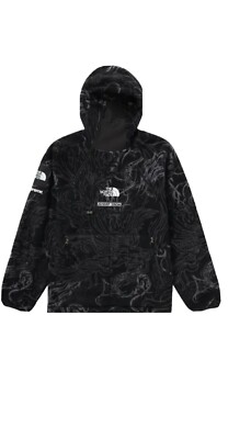 Men's Supreme The North Face Steep Tech Fleece Pullover Black