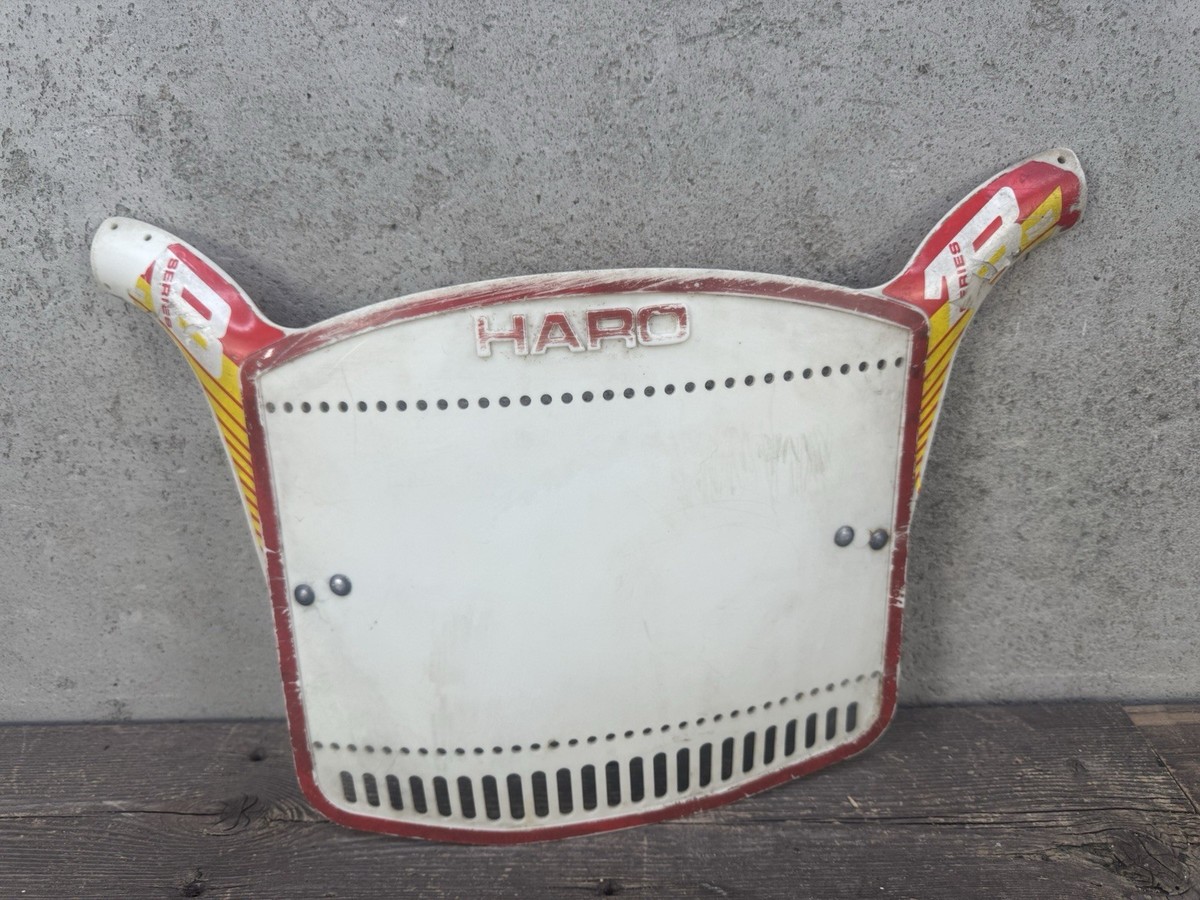 Vintage Haro Bmx Number Plate Old Mid School Bmx | eBay