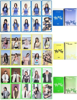 TWICE THIS IS FOR OFFICIAL PHOTOCARD 10p SET (select) [KPOPPIN USA