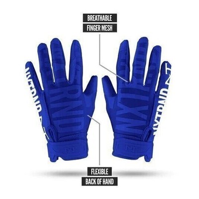 Nxtrnd G1 Pro Football Gloves, Men's & Youth Boys Sticky Receiver