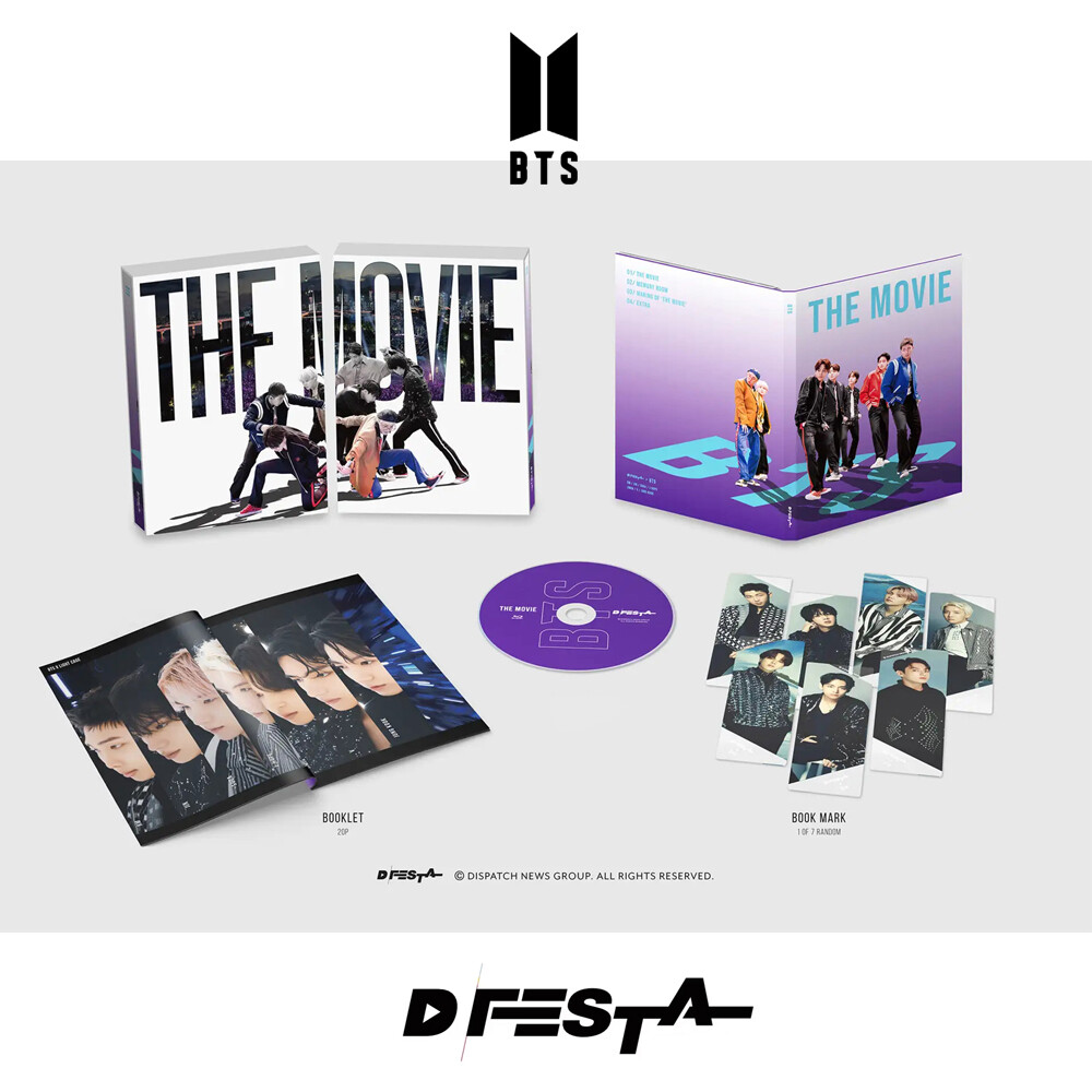 D'FESTA THE MOVIE BTS Version DFESTA Official DVD Blu-ray Limited