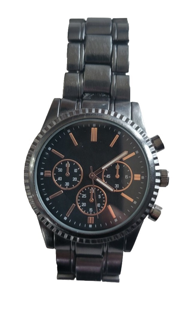 Japan Movement FDMAL 1047 Base Metal Bezel 2107 Black with Bronze